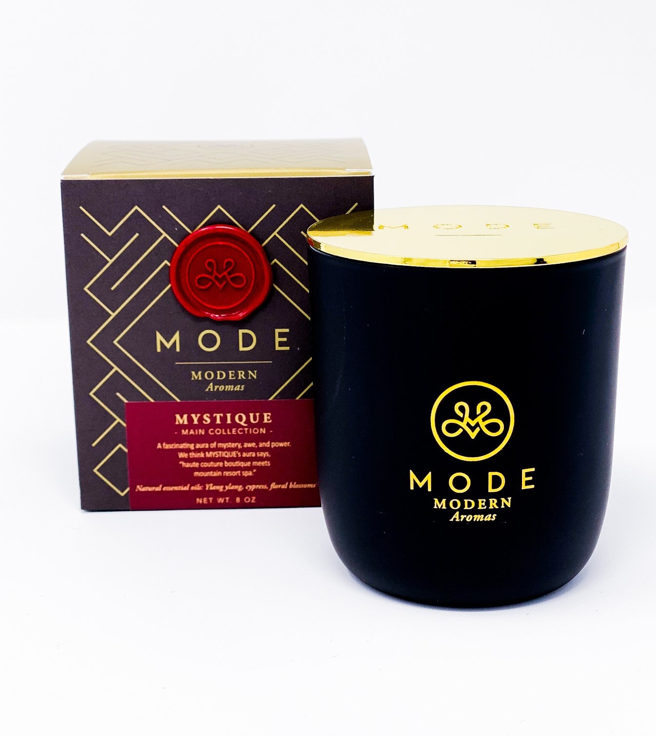 8 oz. MYSTIQUE Candle – MODE Modern Aromas